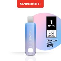 ราคา SanDisk Creator USB-C Flash Drive - 1TB Read Up to 400MB/s USB 3.2 Gen1 ( SDCZ75C-1T00-G46 ) 5Y (40405583440)