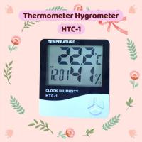 ราคา PINESEMI_ HTC-1 นาฬิกาปลุกอุณหภูมิความชื้นแบบดิจิตอล เครื่องวัดอุณหภูมิ ไฮโกรมิเตอร์ (52403091413)