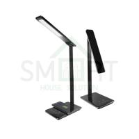 ราคา โคมไฟตั้งโต๊ะอัจฉริยะ LED Lamp 4 in 1 พร้อมที่ชาร์ตไร้สาย Wireless Charger (2900398112)