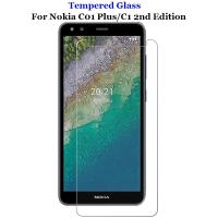 ราคา ฟิล์มกระจกนิรภัยกันรอยหน้าจอ แบบใส 9H 2.5D พรีเมี่ยม สําหรับ Nokia C01 Plus C1 2nd Edition 5.45 นิ้ว M1QE (19868006435)
