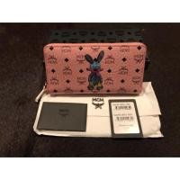 ราคา MCM Rabbit Zip Around Long Wallet Pink (New) (1342433850)