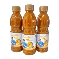 ราคา เครื่องแกงส้ม แบบน้ำ อร่อย รสชาติใต้แท้แน่นอน 1 ขวด 350มล. แกงส้ม น้ำแกงส้ม น้ำแกงส้มสำเร็จรูป (23959684341)