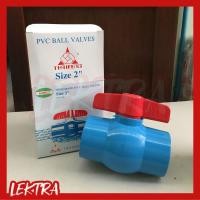 ราคา Thaifeng บอลวาล์วพีวีซี บอลวาล์วPVC ขนาด 2" แบบสวม แบบเกลียว (PVC Ball Valves) (2695144052)