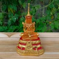 ราคา พระแก้วมณีรัตนะ สีส้ม หน้าตัก3นิ้ว ปิดทองงดงาม ปลุกเสกพิธีมหาจักรพรรดิ์ ถือเป็นพระแก้วสารพัดนึกขอพรท่านได้ในทุกด้าน (22037767355)