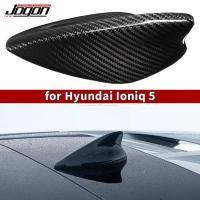ราคา คาร์บอนไฟเบอร์จริง Shark Fin หลังคาเสาอากาศ FM/AM วิทยุสําหรับ Hyundai Ioniq 5 / 5 N SE 2022 2023 + รถอุปกรณ์เสริม (45257845888)