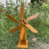ราคา กังหันลม กังหันไม้สักแท้หมุนได้จริง กังหันเสริมฮวงจุ้ย (16352234469)