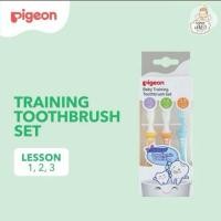 ราคา PIGEON TRAINING TOOTHBRUSH LESSON 123 SET (26782086667)