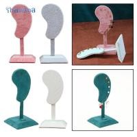 ราคา [แชมจินอา] ต่างหูหูสตั๊ดเคาน์เตอร์จัดเก็บตู้โชว์ต่างหูเครื่องประดับสีเทาอ่อนแสดงขาตั้งต่างหูสําหรับบ้าน (51253103090)