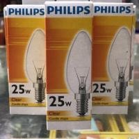 ราคา หลอดจำปา 40wขั้วe14 Philips (1810346324)