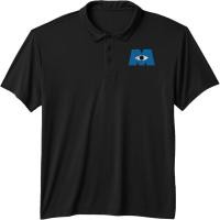 ราคา เสื้อโปโล Disney Pixar Monsters University พร้อมโลโก้แบบพกพา (43929292350)