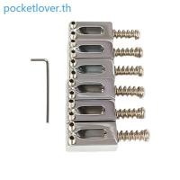 ราคา Poc 6 ชิ้น Roller Saddles กีตาร์ Tremolo Bridge Saddles ชิ้นส่วนกีตาร์ไฟฟ้า (29494433216)