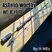 ราคา [ ของแท้ ] คันเบ็ดตกปลา คันตัน ตีเหยื่อปลอม Ashino Worthy 6 ฟุต 2 ท่อน เหมาะกับงานช่อน ชะโด กระสูบ Spinning (3058634329)