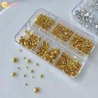ราคา Hotpink หมุดโลหะสำหรับตกแต่งเล็บหมุดโลหะสำหรับทำเล็บสีเงินครึ่งเม็ดสี3D สีทองมีช่อง6ช่อง (42029734786)