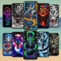 ราคา ฝาครอบ TPU ป้องกันเต็มรูปแบบ Huawei P20 P20Pro P20Lite 2018 P20Lite 2019 P30 Lite P30Pro 71Y6 มังกรซิลิคอนสีดําเคสโทรศัพท์ (55608608785)