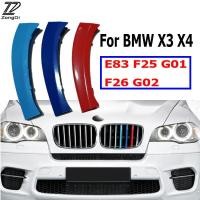 ราคา กระจังหน้ารถยนต์ m - กระจังหน้า 3 ชิ้นสำหรับ BMW X3 E83 F25 G01 X4 F26 G02 2003-2020 (6150923875)