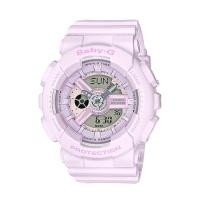ราคา Casio Baby-G นาฬิกาข้อมือผู้หญิง สายเรซิ่น รุ่น BA-110,BA-110-4A2 - สีชมพู (483300949)