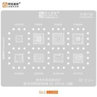 ราคา 0.12 มม.Amaoe SU2 สําหรับ SPREADTRUM SC CPU BGA ลายฉลุ IC SC651E SC9850 SC6820 SC9820A SC6500D SC6533G SC6531DA SC9850 Reballing Solder (44279175607)