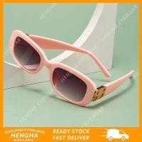 ราคา (HENGHA) แว่นกันแดดแฟชั่นกรอบเล็กทรงสี่เหลี่ยมสีชมพูแฟชั่นสตรีแว่นกันแดด B-line สีอ่อน (28573444436)