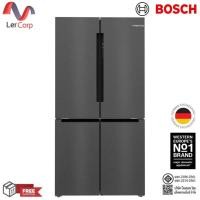 ราคา (BOSCH) ตู้เย็น French Door Bottom freezer, multi door 4 ประตู 21Q รุ่น KFN96AXEA BlackSteel (27858852627)