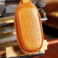 ราคา เหมาะสําหรับ JEEP JEEP ฝาครอบกุญแจ Freeman ฟรีแสงใหญ่ Chenoki Dodge หนังแท้เคสป้องกันกุญแจกระเป๋าสินค้าใหม่แฟชั่น (49657618326)