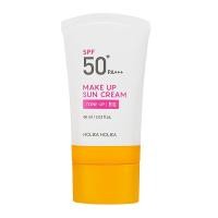 ราคา Holika Holika 60ml. Makeup Sun Cream Tone Up SPF 50PA+++ ครีมกันแดดสำหรับผิวหน้า (8915149622)