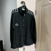 ราคา เสื้อวอร์ม Kappa สีดำ เก่าเก็บ เสื้อวอร์ม Kappa เสื้อกีฬา มือสอง size M (9388613075)