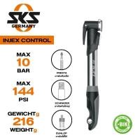 ราคา สูบลมพกพา มีเกจวัดแรงดัน | SKS Injex Control แข็งแรง น้ำหนักเบา แรงดันสูง (24138114494)
