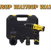 ราคา STANLEY สว่านกระแทกไร้สาย (พร้อมแบตเตอรี่) 12 V Max รุ่น SCH10D2K-B1 (45200954880)