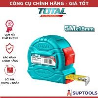 ราคา ไม้บรรทัดกรรไกรเหล็กสีทอง 5Mx19 มม. TOTAL TMT34519 ตลับเมตรเหล็ก 5 เมตร (เครื่องมือแท้) (44214535794)