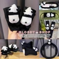 ราคา ของแต่งรถลายแพนด้า ปลอกเกียร์ ปลอกเบรก หมอนรองคอ ปลอกหุ้มเบลท์ ปลอกทิชชู่ ของแต่งในรถแพนด้า ชุดแต่งรถแพนด้า (21632025379)