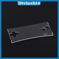 ราคา <divinehi4>สําหรับGameboy Microโปร่งใสด้านหน้าFaceplateสําหรับระบบGBMกรณีเปลือกด้านหน้าและฟิล์มป้องกันอุปกรณ์เสริมNice (41179525958)