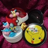ราคา กล่องข้าวโปเกม่อน Pokemon มอนสเตอร์บอล Pika chu Pocket Monsters ข้างในมีของที่ระลึก มือสอง (28882711300)