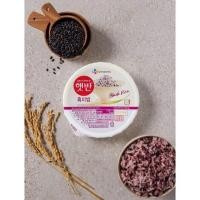 ราคา ข้าวไรซ์เบอร์รี่, ข้าวเกาหลีไรซ์เบอร์รี่พร้อมทาน, Cooked Black Rice ขนาด 210g.,210g.×3 ยี่ห้อ CJ (11112025863)