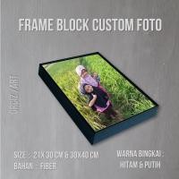 ราคา Orciz ตกแต่งบ้านกรอบรูปบล็อก Pictbox Photo Block Photo Block Wall ตกแต่งตกแต่งบ้านโมเดิร์น Minimalist กรอบที่กําหนดเองขนาดภาพ 21x30 ซม. 30x40 ซม.A3 A4 (52506184158)