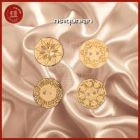 ราคา กระดุมกะลามีลาย กระดุมกะลา DIY (12เม็ด) (27682638767)