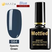 ราคา ยาทาเล็บ เจล Gel Nail Polish HAAR x Mottled Blue Tone โทน ฟ้า สี ฟ้า เขียว สเปคโต Specto Green Blue จัดจำหน่ายโดย HAA... (6922852047)