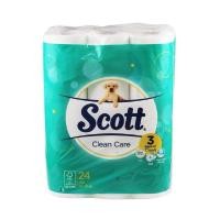 ราคา กระดาษชำระ SCOTT CLEAN CARE แพ็ค24 (17196453237)