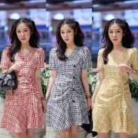 ราคา TW 13093 เดรสสั้น เดรสทำงาน ชุดทำงาน ใส่ทำงาน ใส่เที่ยว (4948067655)