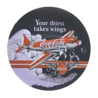 ราคา ป้ายสังกะสีวินเทจ Coca Cola Your Thirst Takes wings (ปั๊มนูน) (1029807288)