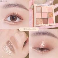 ราคา พาเลทตา พาเลทอายแชโดว์ อายแชโดว์พาเลท อายแชโดว์เนื้อแมท อายแชโดว์ประกายมุก 9สี (29126751031)