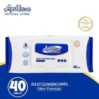 ราคา Andlove Wipes เซอร์เทนตี้ไวพ์ ผ้าเช็ดทำความสะอาดผิวสำหรับผู้ใหญ่ (40 pcs x 1 pack) (29536385046)