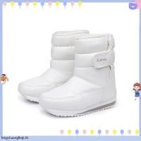ราคา ((เบามาก/ กันน้ำซึมพร้อมลุยหิมะ ))รองเท้าบูทกันหนาวเด็ก รองเท้าบูทลุยหิมะ Snow Boots (Size 25-38 ) (54208653974)