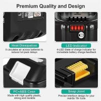 ราคา 6000Mah 515 แบตเตอรี่เครื่องมือไฟฟ้าแบบชาร์จไฟได้ 18V พ (26562413710)