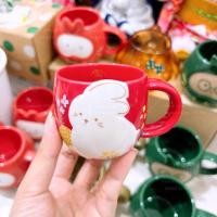 ราคา Starbucks New Year Bunny Rabbit 2023 Collection Demi Ceramic Mug 89ml 新加星巴克2023年新年新新年子ชุดกระต่ายกระต่ายระเบิด克ถ้วย (57256861112)