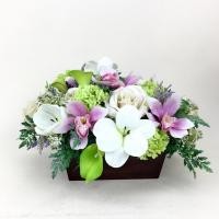 ราคา กระถางดอกไม้ปลอม ดอกไม้ประดิษฐ์ตกแต่งบ้าน ดอกไม้ปลอมพร้อมกระถาง (23166443557)