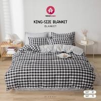 ราคา mISSHOUSE : ผ้าห่มนวมผืนใหญ่Cotton & Polyester 1ชิ้น ขนาด7ฟุตและ6ฟุต ขนาด 180*200cm.//200*230cm. (2464310696)