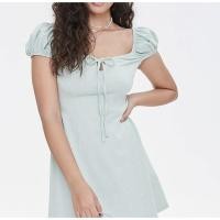 ราคา เดรส Forever21 แขนตุ๊กตา สีเขียวอ่อน สีเขียวพาสเทล (3880004430)