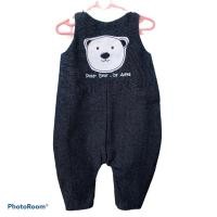 ราคา ชุดหมียีนส์ชุดเอี๊ยมหมี ลูกสาว ลูกชายใส่ได้ (14746811504)