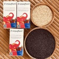 ราคา ข้าวหอมมะลิสุรินทร์แท้100%-ข้าวกล้องหอมมะลิ-ข้าวไรซ์เบอร์รี่-ข้าวหอมสุรินทร์-ข้าวขาวหอมมะลิสุรินทร์-BrownRice-Riceberry (8747416733)