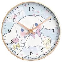 ราคา 20 ซม. Kawaii อะนิเมะ Sanrio Cinnamoroll นาฬิกาแขวนการ์ตูนเด็กห้องนอนนักเรียน Study นาฬิกาควอตซ์ตกแต่งบ้าน (48952738608)